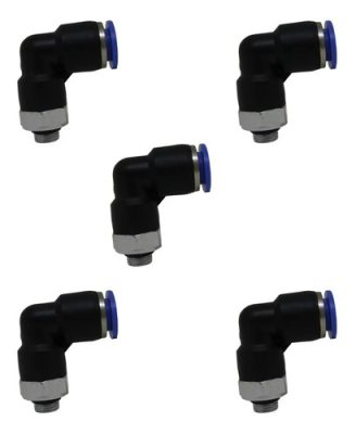 05 Conexão Pneumática Instantânea Cotovelo ( L )macho 1/8x10