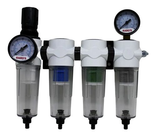 Conjunto De Filtros Odontológico Para Ar Comprimido 1/4 Pole