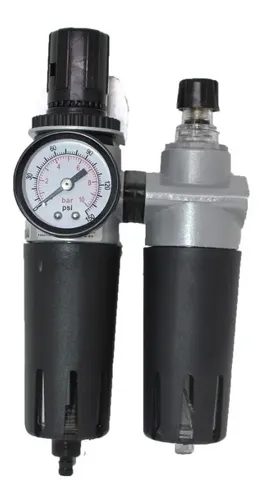 Conjunto De Filtro Preparação Ar Comprimido Lubrifil 1/4 Pol